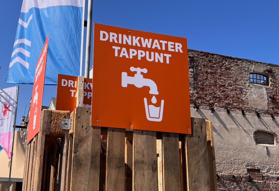 Gratis drinkwaterpunten op sHaring the City