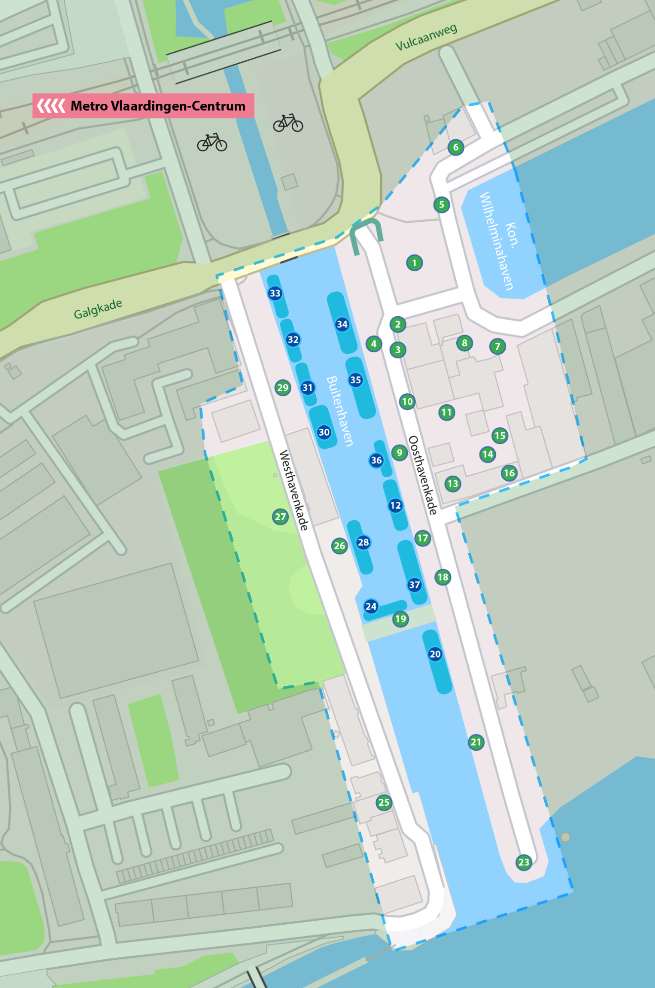 Locaties sHaring the City 2025